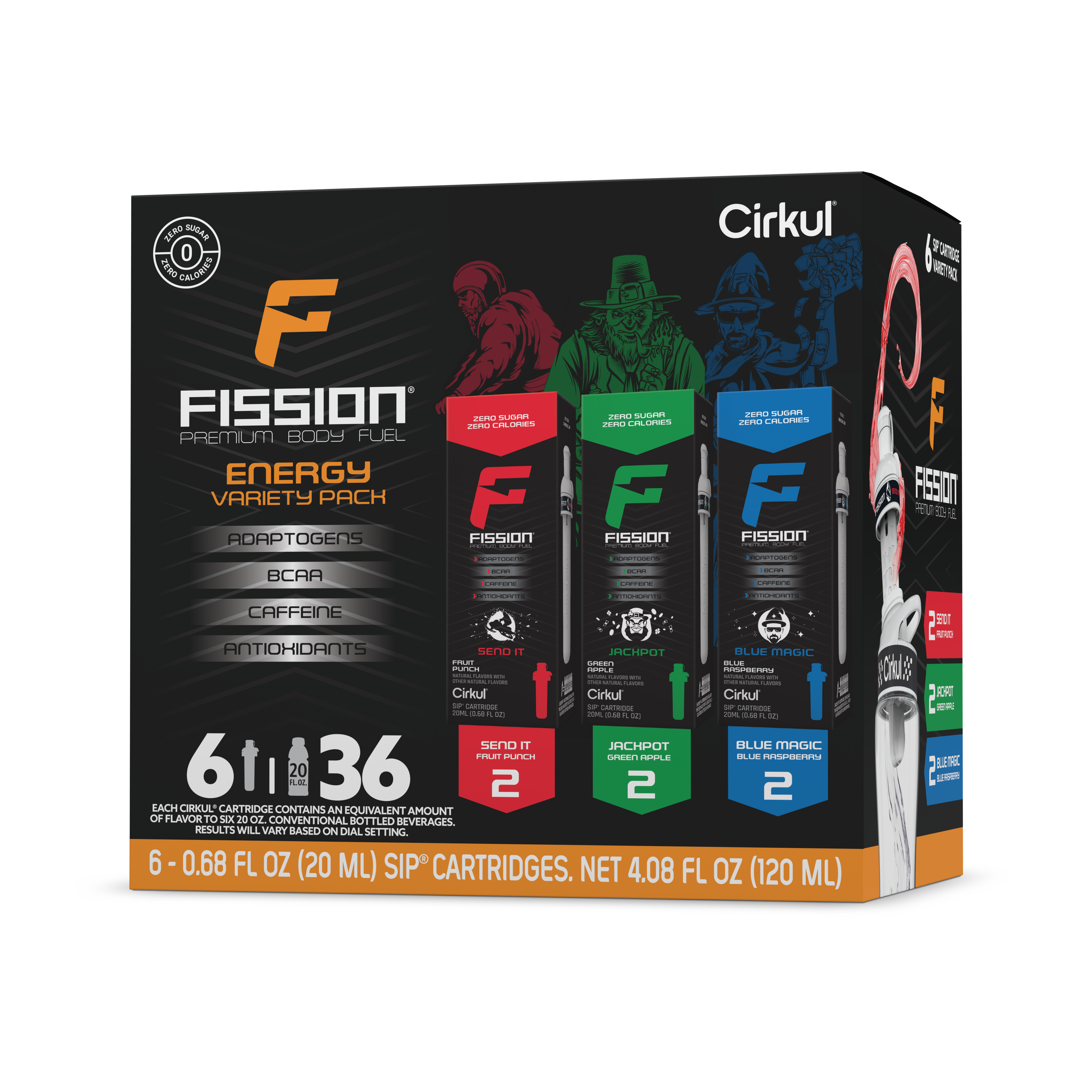 Fission® 6-Pack Variety Pack