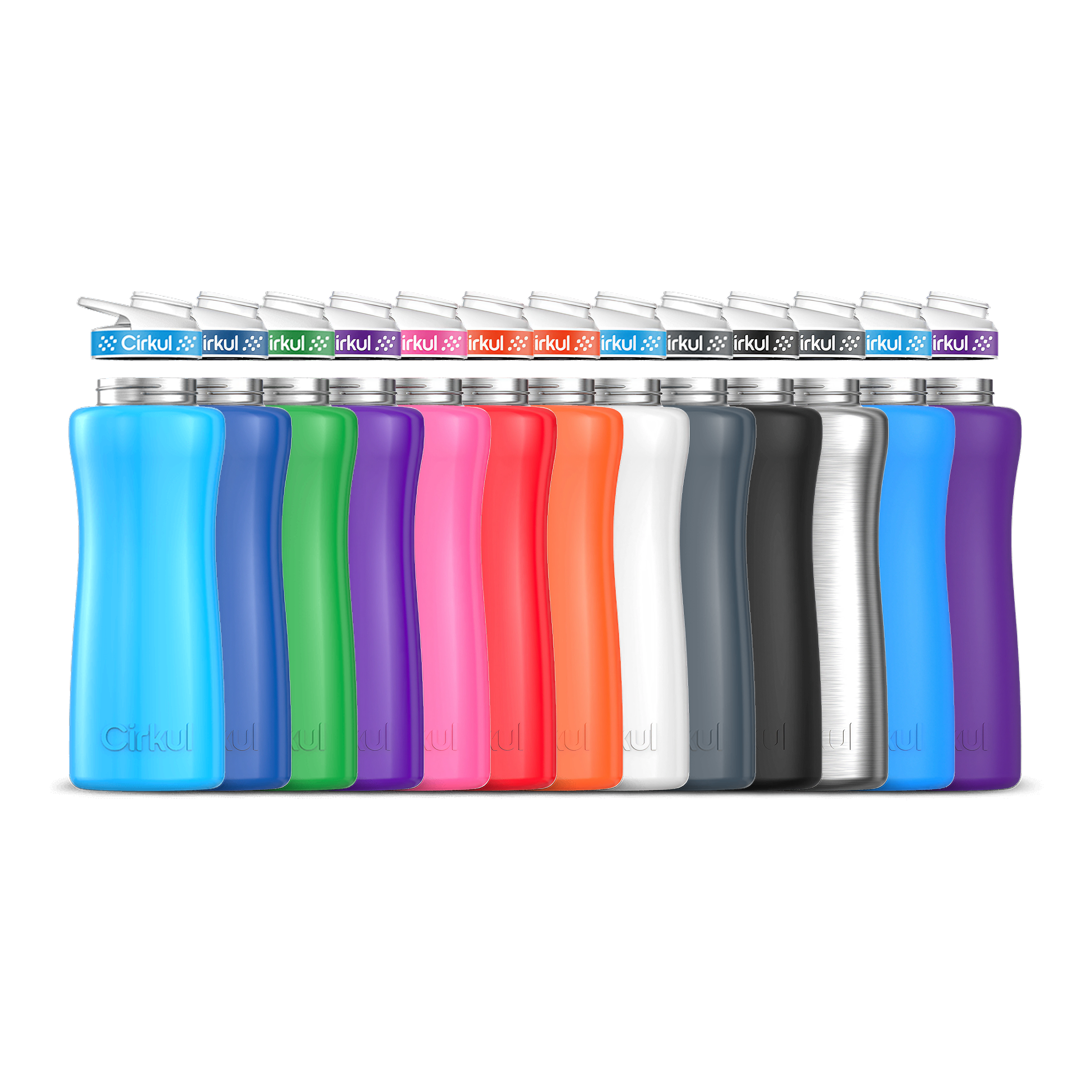 32oz. Stainless Steel Bottle & Comfort Grip Lid