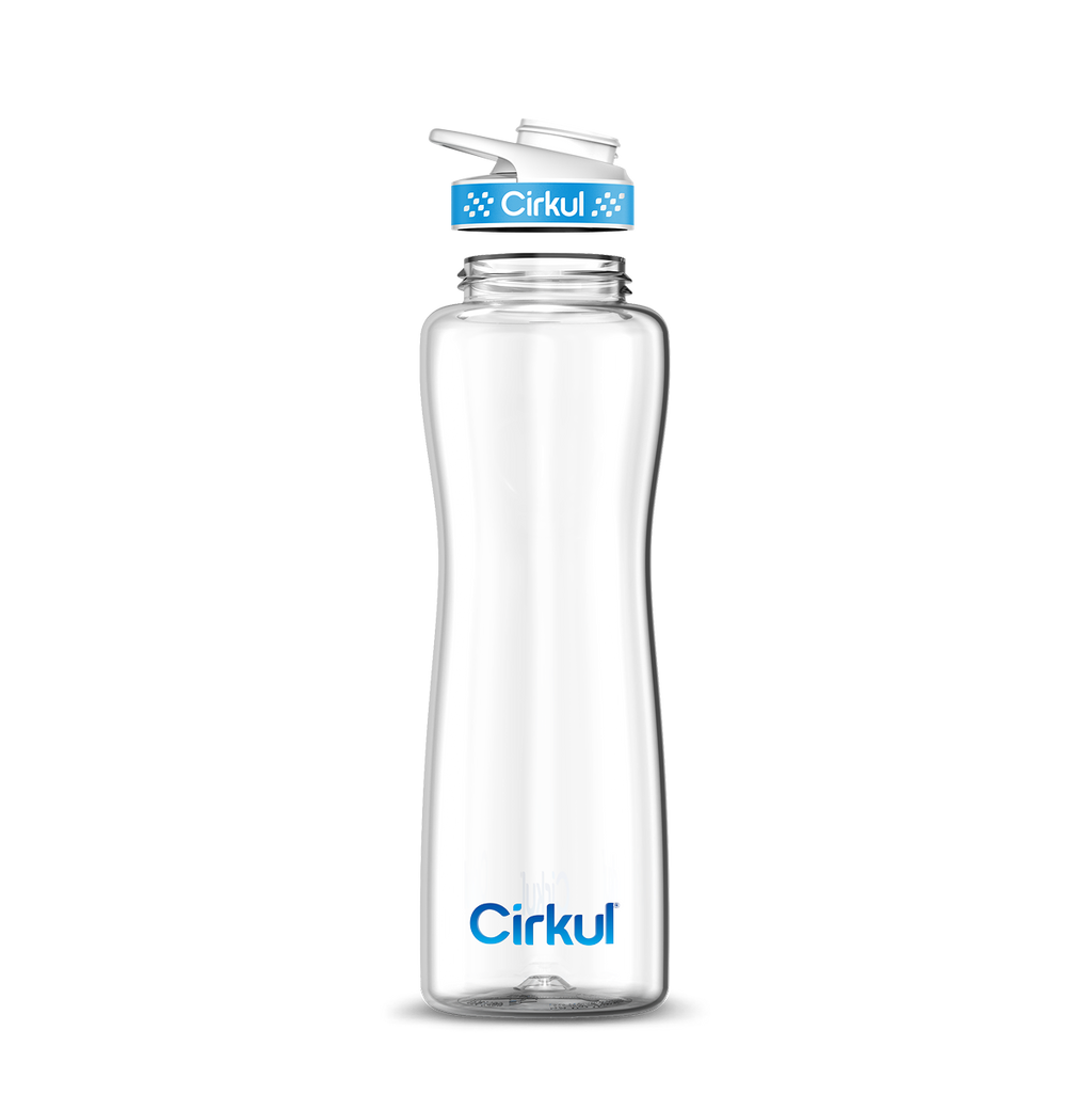 42oz. Plastic Bottle & Comfort Grip Lid