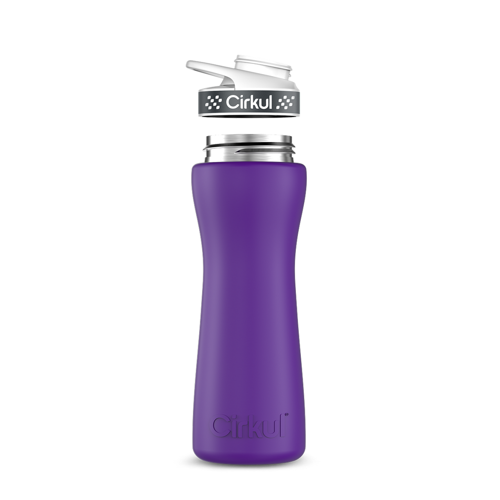 22oz. Stainless Steel Bottle & Comfort Grip Lid