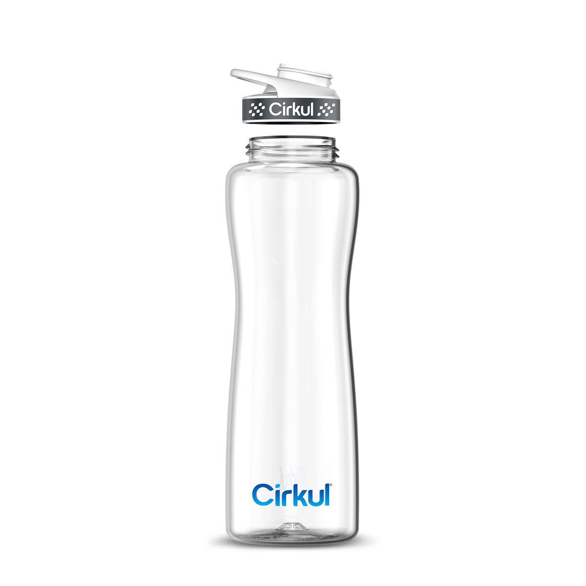 42oz. Plastic Bottle & Comfort Grip Lid
