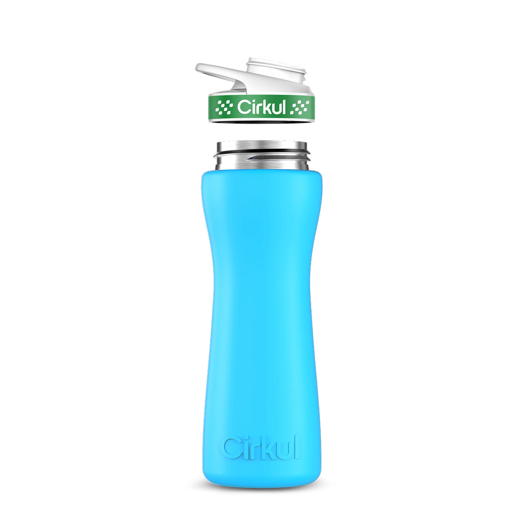 22oz. Stainless Steel Bottle & Comfort Grip Lid
