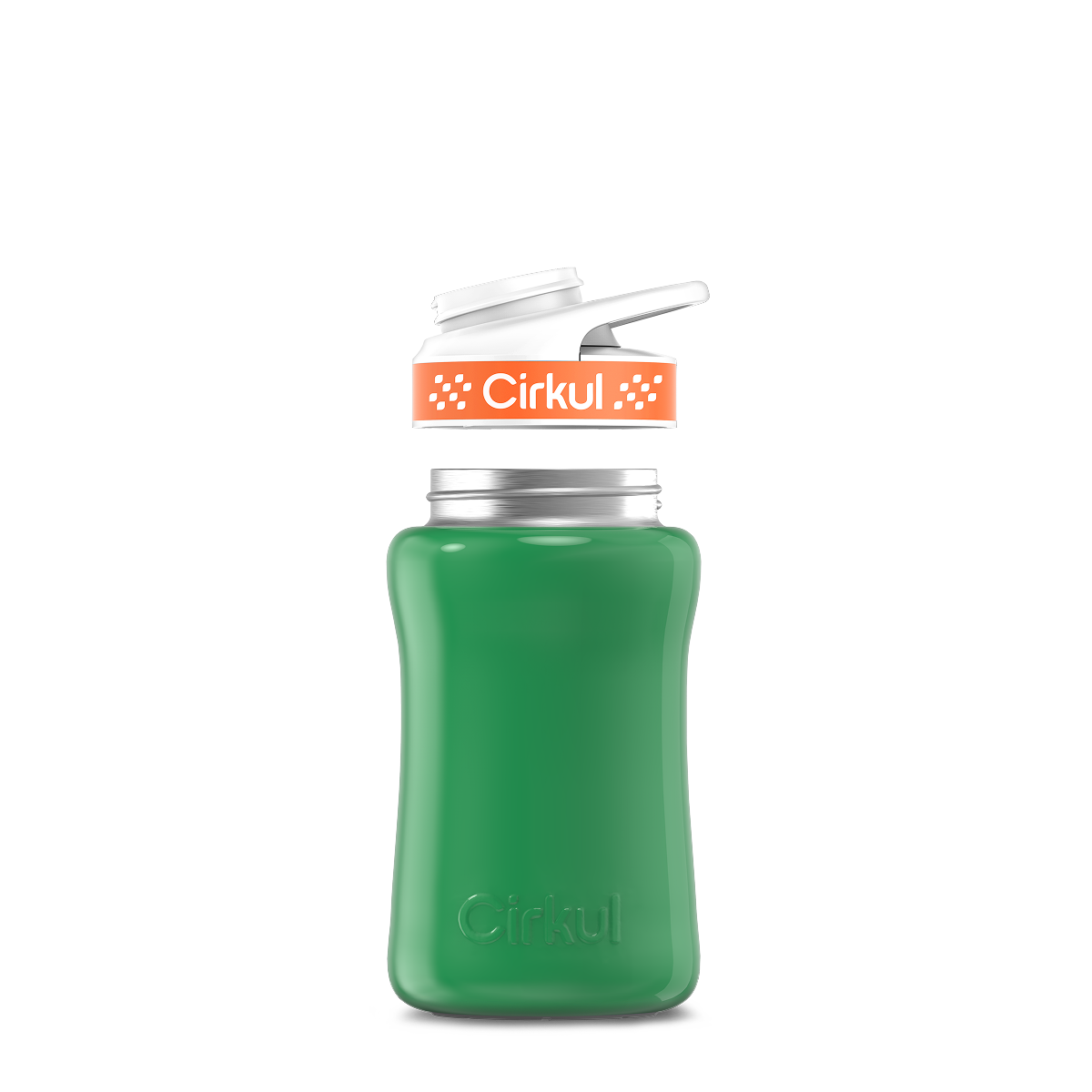 12oz. Stainless Steel Bottle & Comfort Grip Lid