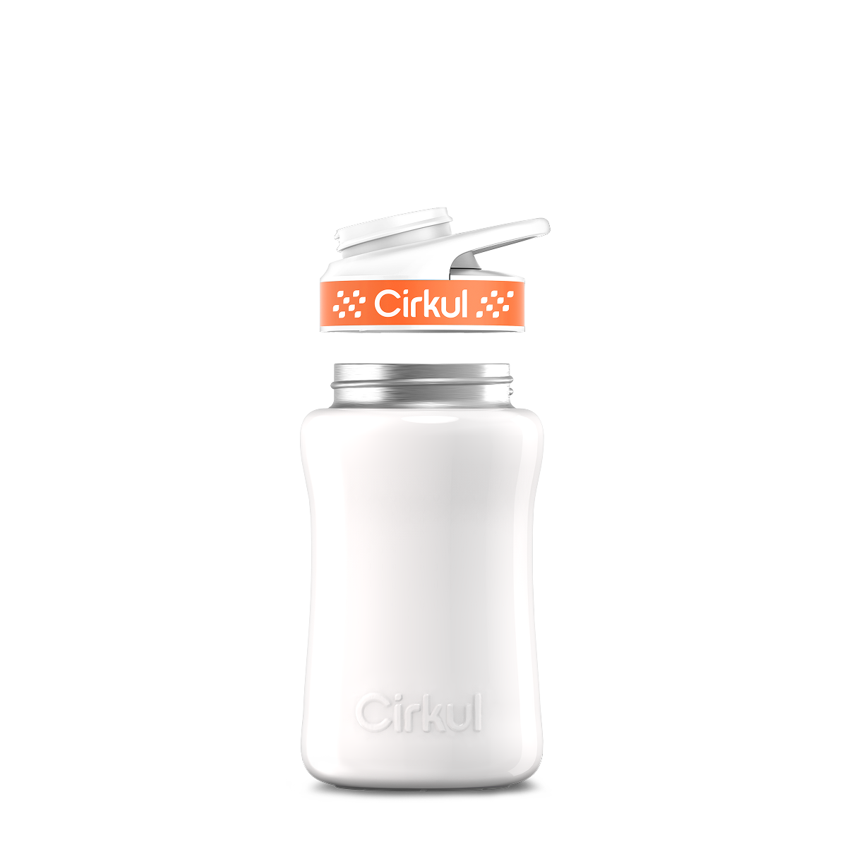 12oz. Stainless Steel Bottle & Comfort Grip Lid