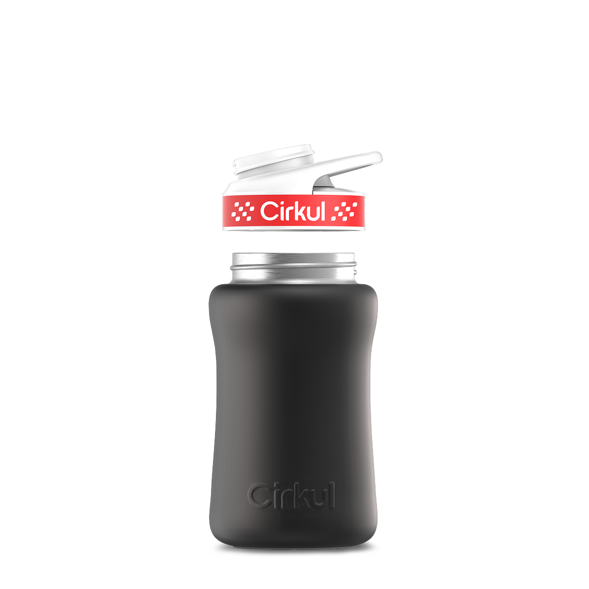 12oz. Stainless Steel Bottle & Comfort Grip Lid