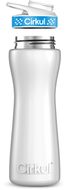 22oz. White Stainless Steel Bottle Starter Kit