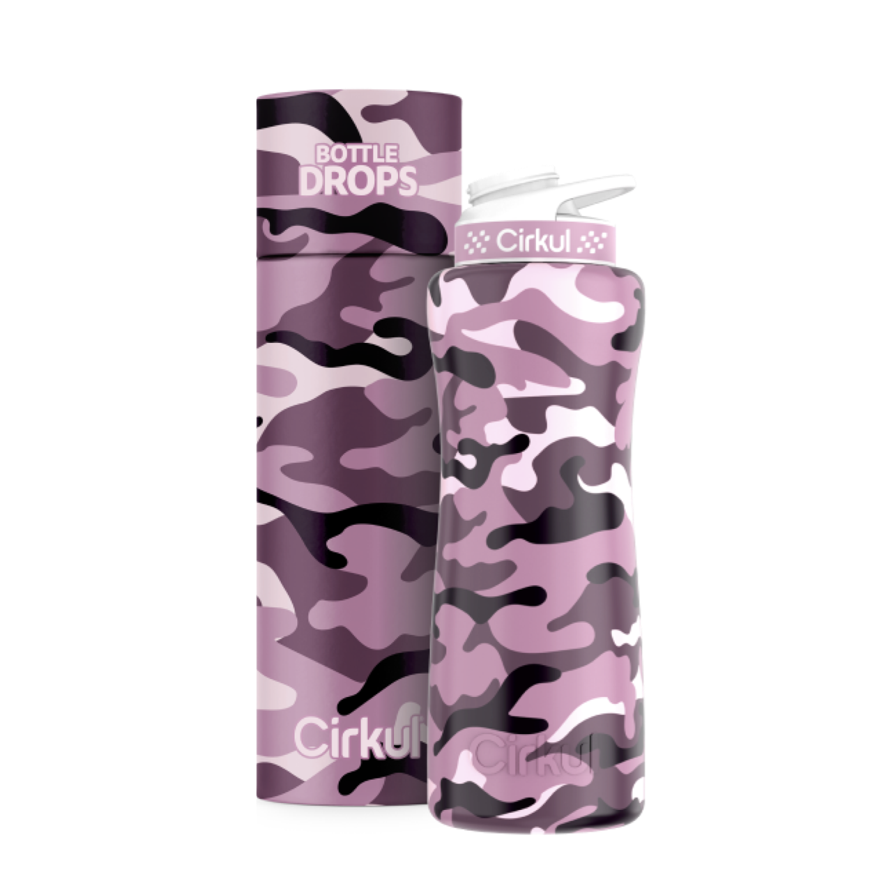 Limited Edition: 32oz. Wildflower Camo Stainless Steel Bottle & Lid