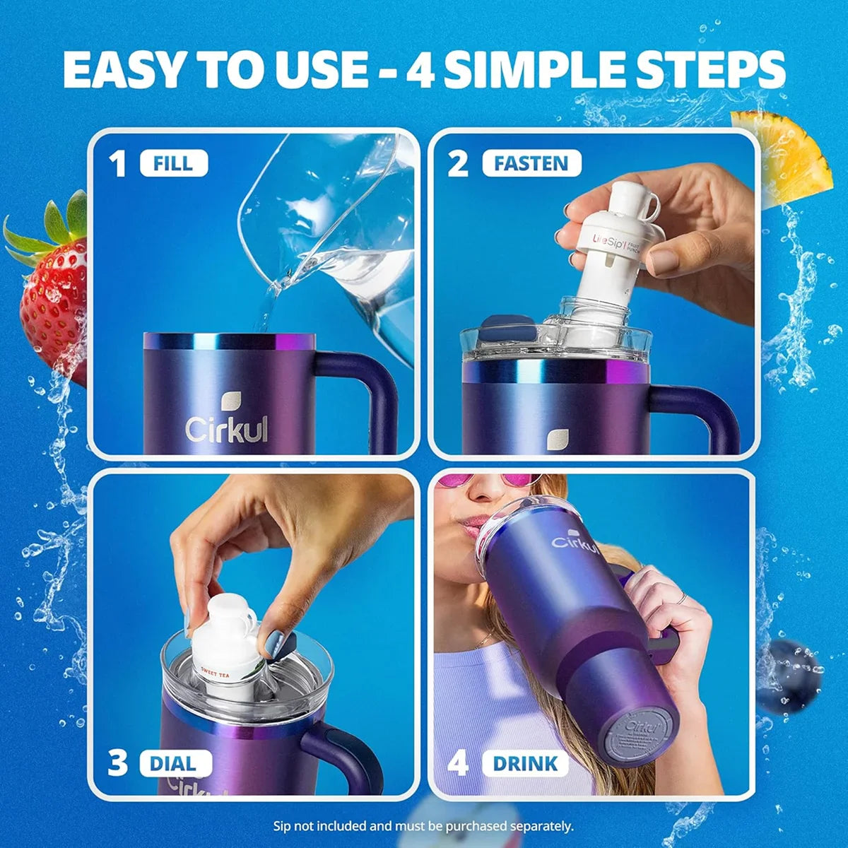 40oz. Chameleon All-Day StrawSip™ Tumbler